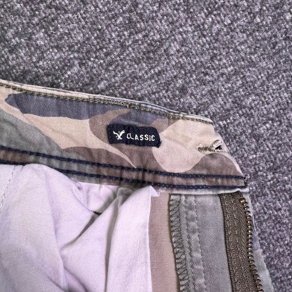 American Eagle Cargo Shorts Mens 36 Camo Classic Outdoor Flex Utility Fits34x10 - Picture 5 of 10
